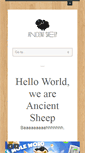 Mobile Screenshot of ancientsheep.com